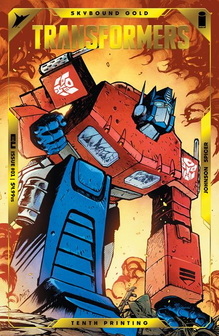 TRANSFORMERS #01 (TENTH PRINTING)