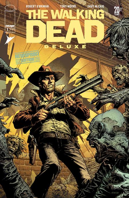 THE WALKING DEAD DELUXE #001 (NEWSPRINT EDITION (ONE SHOT)