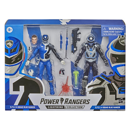 Power Rangers Lightning Collection S.P.D. Squad B Blue Ranger Vs. Squad A Blue Ranger 2-Pack