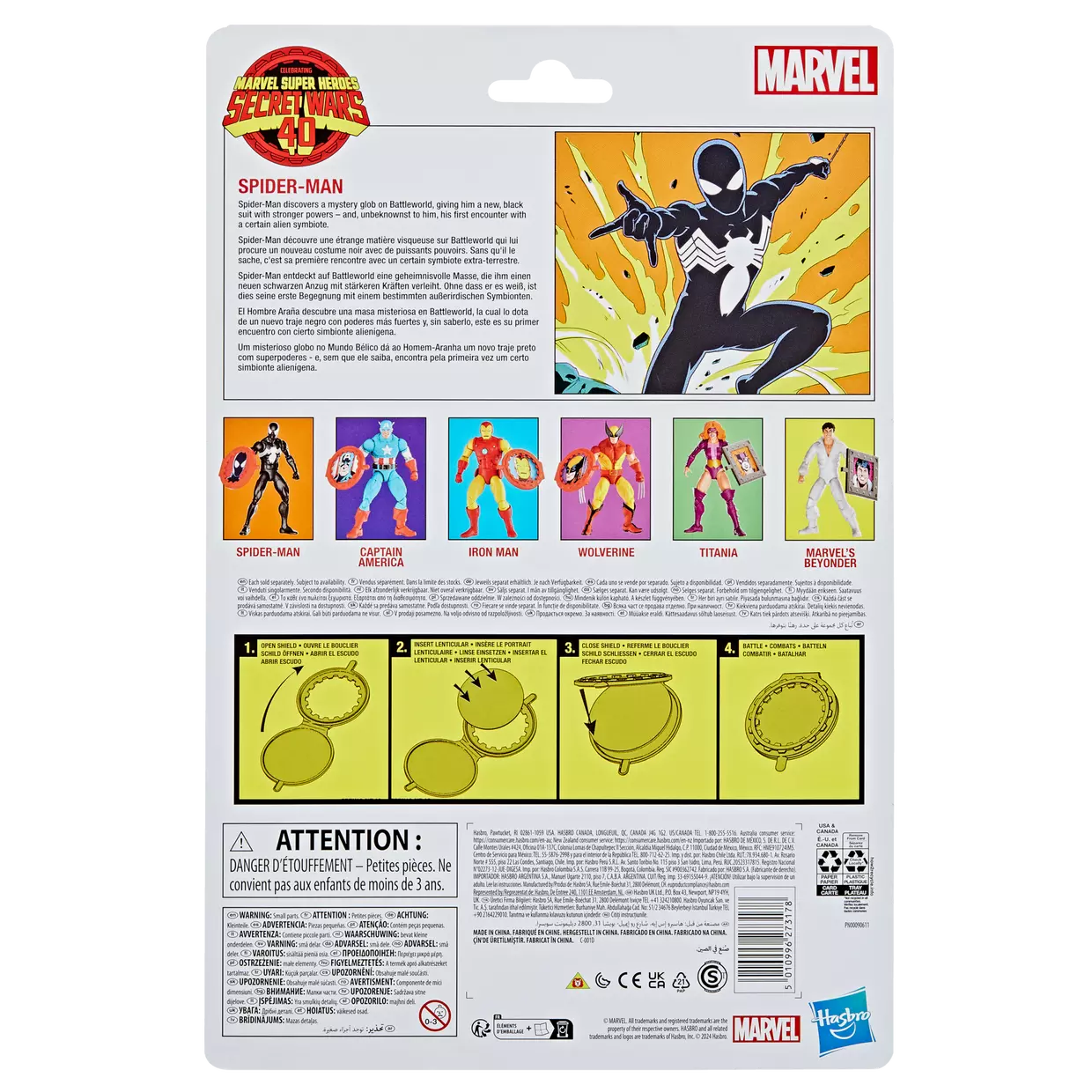 Marvel Legends Series Secret Wars Spider-Man