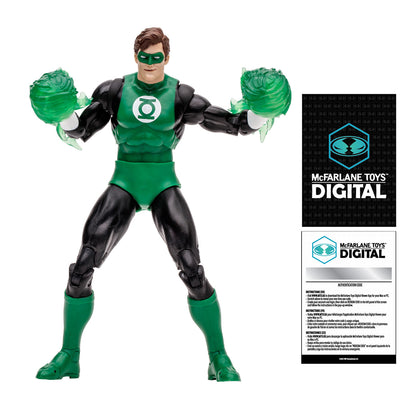 DC Multiverse Green Lantern (The Silver Age) 7" Figure w/McFarlane Toys Digital Collectible