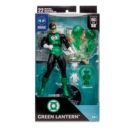 DC Multiverse Green Lantern (The Silver Age) 7" Figure w/McFarlane Toys Digital Collectible