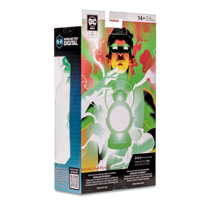 DC Multiverse Green Lantern (The Silver Age) 7" Figure w/McFarlane Toys Digital Collectible