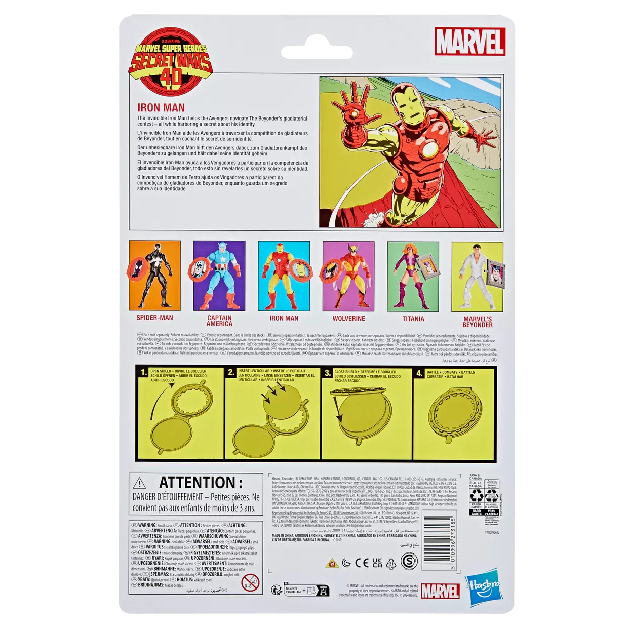 Marvel Legends Series Secret Wars Iron Man