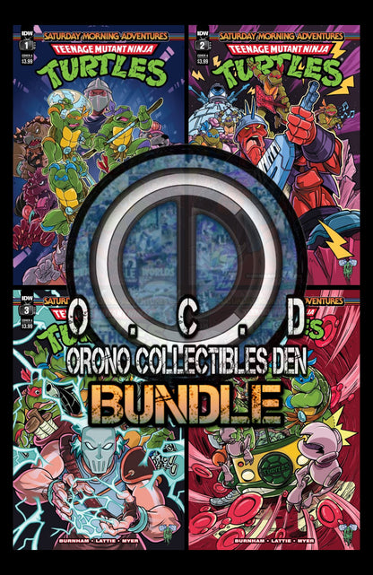 TEENAGE MUTANT NINJA TURTLES: SATURDAY MORNING ADVENTURES #1-4 BUNDLE