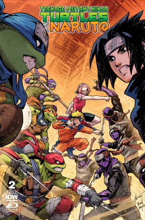 TEENAGE MUTANT NINJA TURTLES X NARUTO #2 (OF 4)