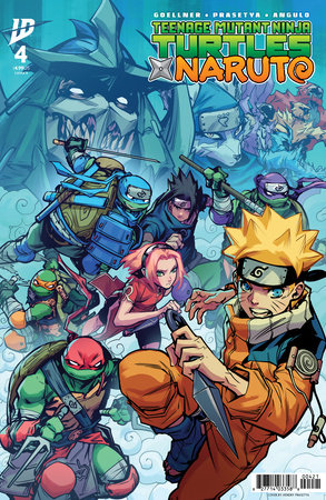 TEENAGE MUTANT NINJA TURTLES X NARUTO #4 (OF 4)