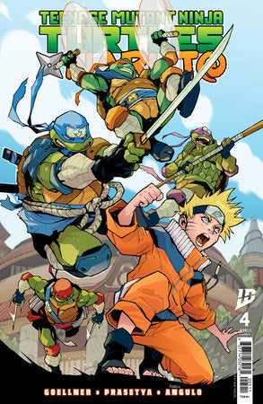 TEENAGE MUTANT NINJA TURTLES X NARUTO #4 (OF 4)