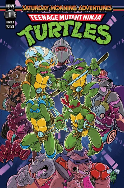 TEENAGE MUTANT NINJA TURTLES: SATURDAY MORNING ADVENTURES #1-4 BUNDLE