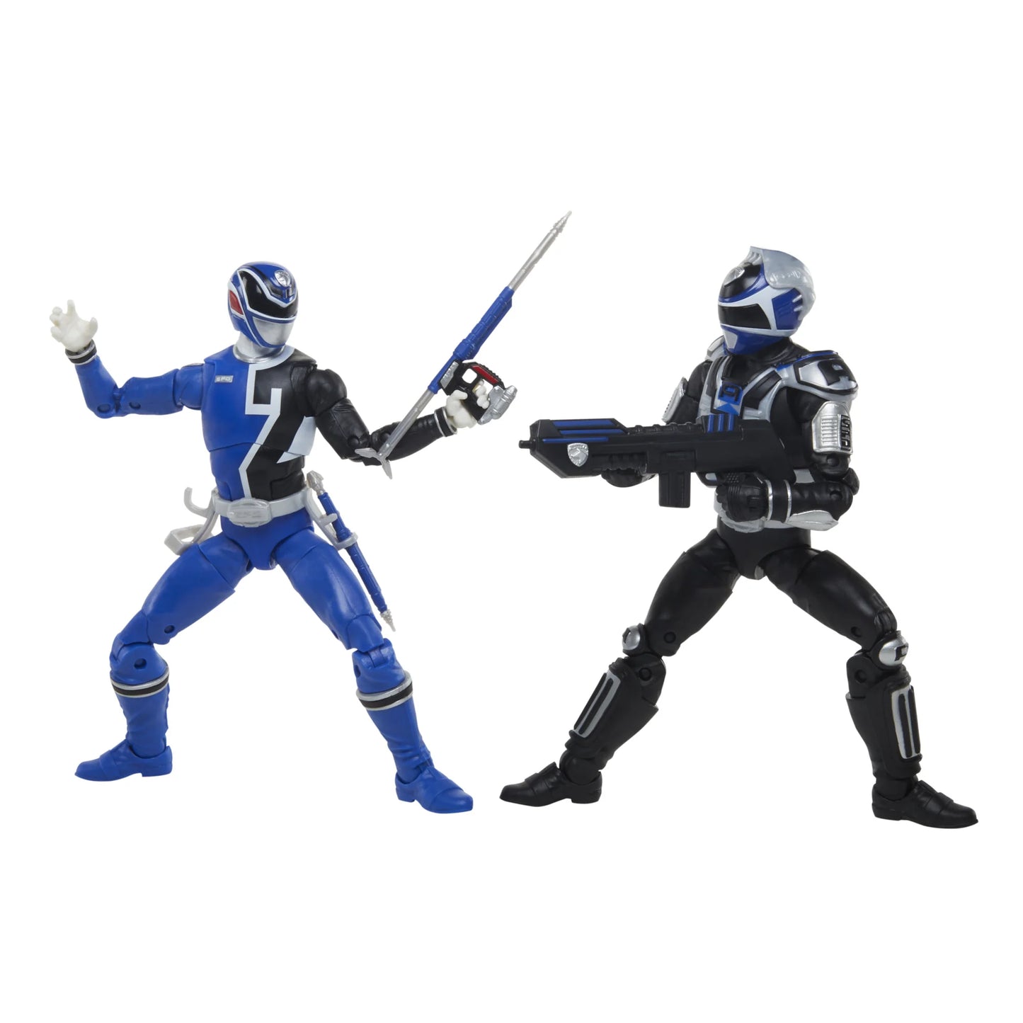 Power Rangers Lightning Collection S.P.D. Squad B Blue Ranger Vs. Squad A Blue Ranger 2-Pack