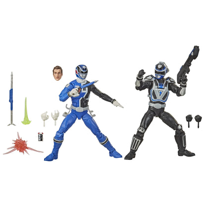 Power Rangers Lightning Collection S.P.D. Squad B Blue Ranger Vs. Squad A Blue Ranger 2-Pack