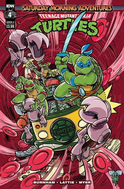 TEENAGE MUTANT NINJA TURTLES: SATURDAY MORNING ADVENTURES #1-4 BUNDLE