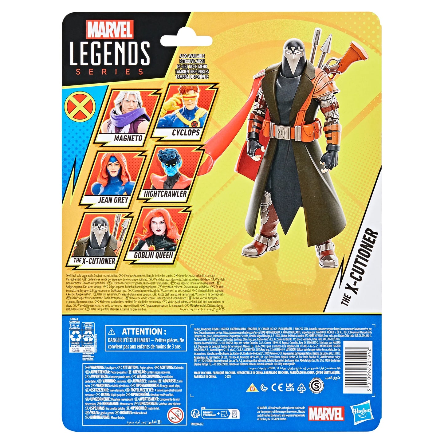 Marvel Legends Series Marvel Studios' X-Men '97 The X-Cutioner