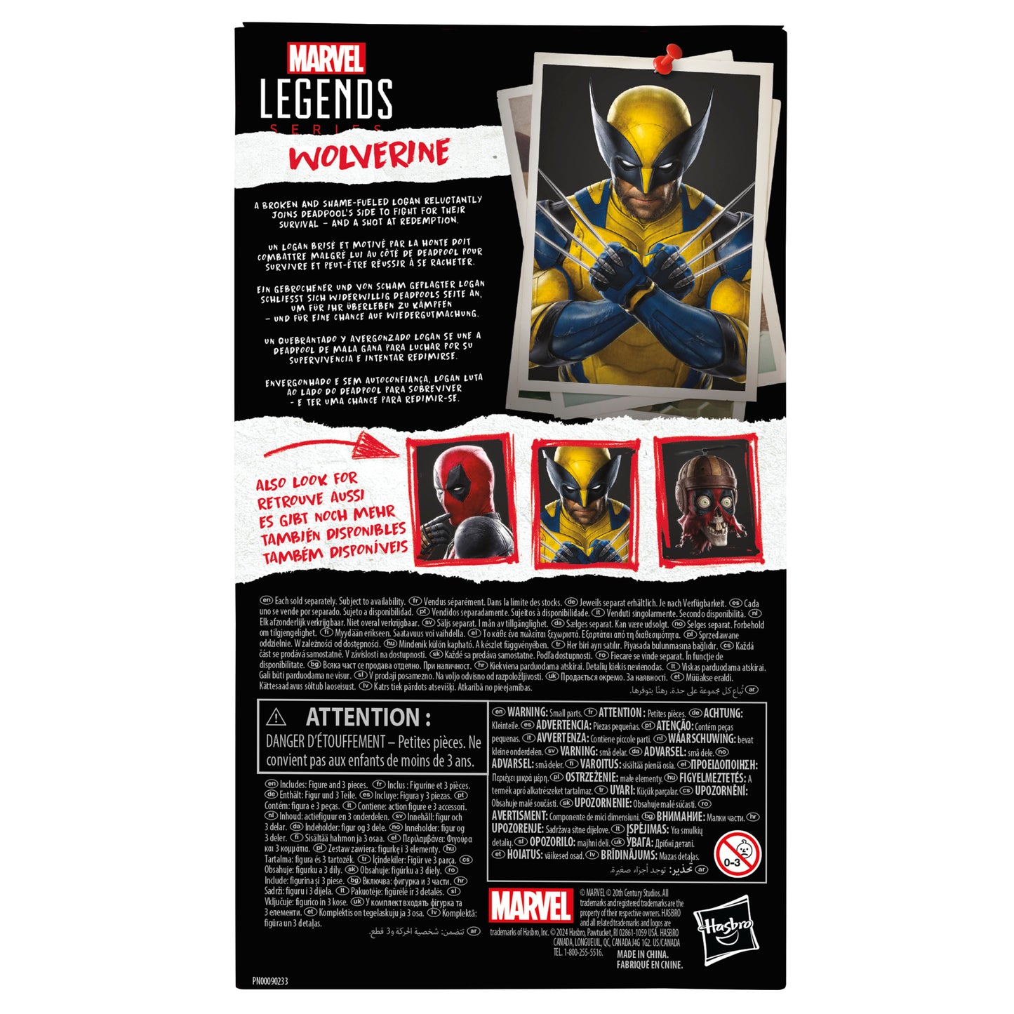 Marvel Legends Series Wolverine