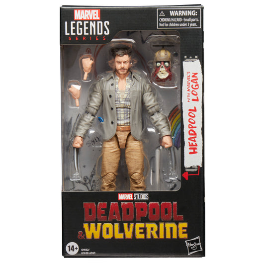 Marvel Legends Series Headpool with Marvel’s Logan