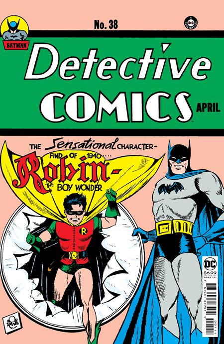 DETECTIVE COMICS #038 FACSIMILE EDITION (2022)