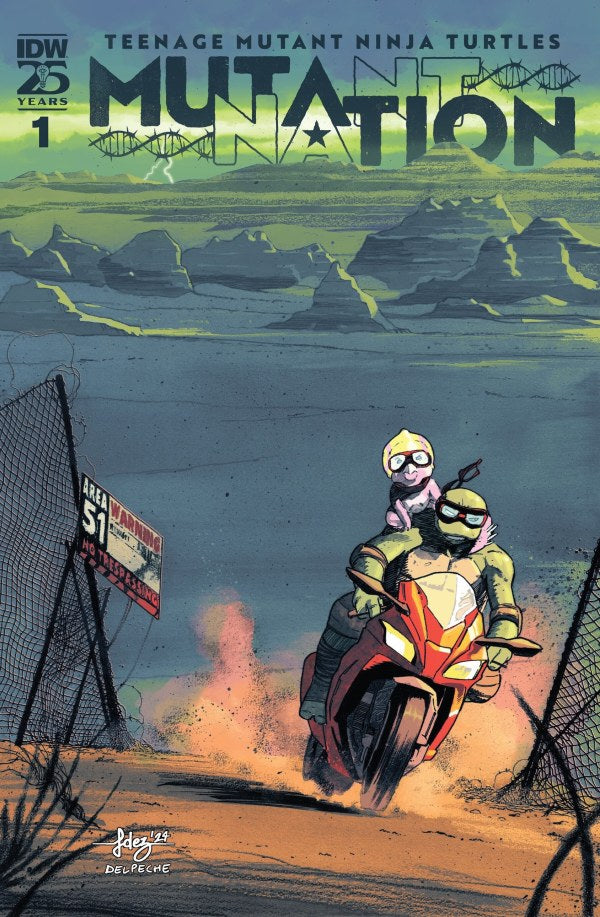 TEENAGE MUTANT NINJA TURTLES: MUTANT NATION #01