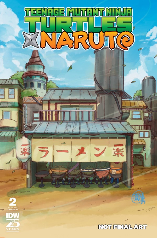 TEENAGE MUTANT NINJA TURTLES X NARUTO #2 (OF 4)