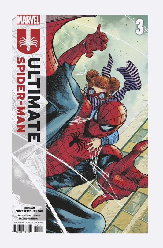 ULTIMATE SPIDER-MAN (2024) #003 (2ND PRINTING MARCO CHECCHETTO VARIANT)