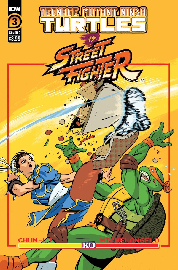 TEENAGE MUTANT NINJA TURTLES VS. STREET FIGHTER #3 (OF 5)