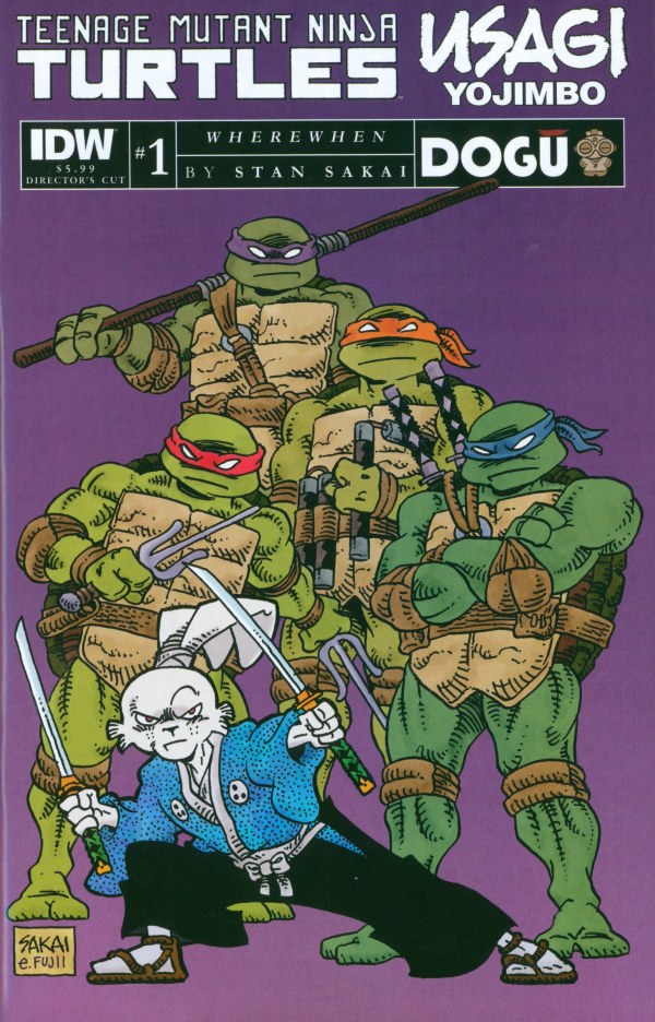 TEENAGE MUTANT NINJA TURTLES/USAGI YOJIMBO: WHEREWHEN DIRECTOR'S CUT #1 (2023)