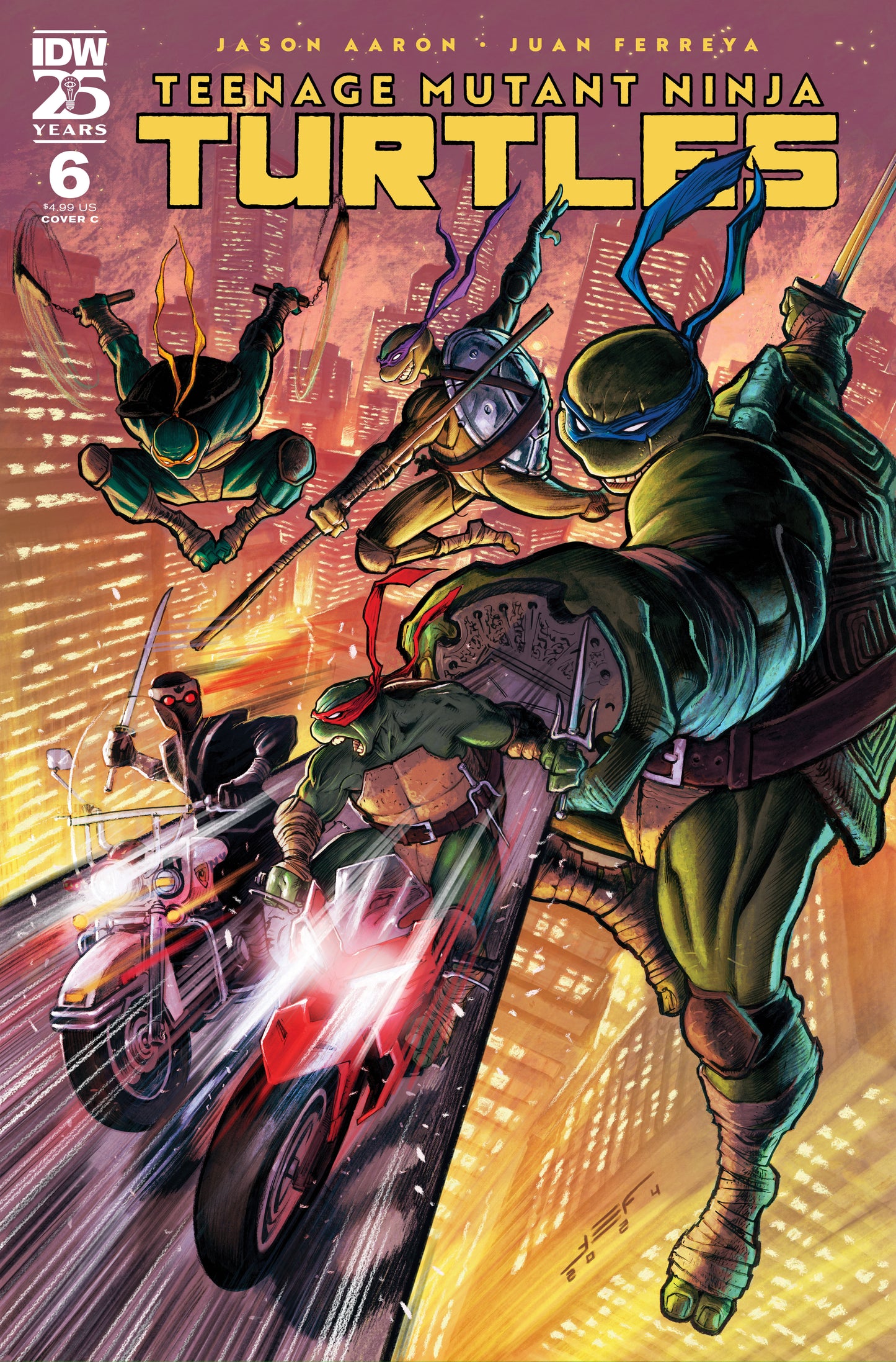 TEENAGE MUTANT NINJA TURTLES #006