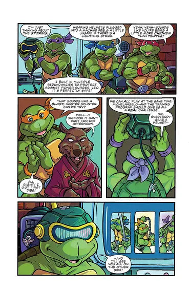 TEENAGE MUTANT NINJA TURTLES: SATURDAY MORNING ADVENTURES #1 (OF 4)