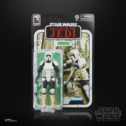 Star Wars The Black Series Return of the Jedi 40th Anniversary Biker Scout