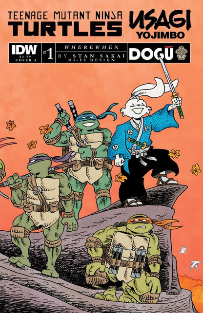 TEENAGE MUTANT NINJA TURTLES/USAGI YOJIMBO: WHEREWHEN #1 (2023)