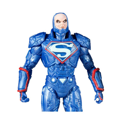 DC Multiverse Lex Luthor Power Suit Blue: Justice League: The Darkseid War