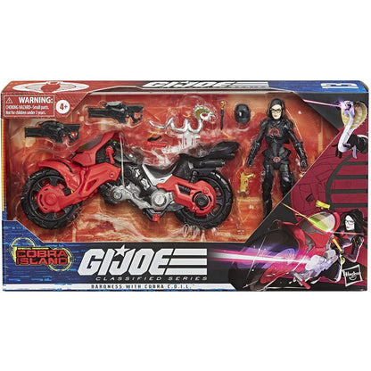 G.I. Joe Classified Series #013 Baroness with C.O.I.L. Figure and Vehicle