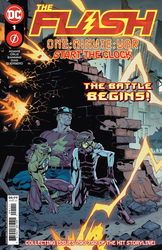 THE FLASH: ONE-MINUTE WAR-START THE CLOCK #1 (2023)