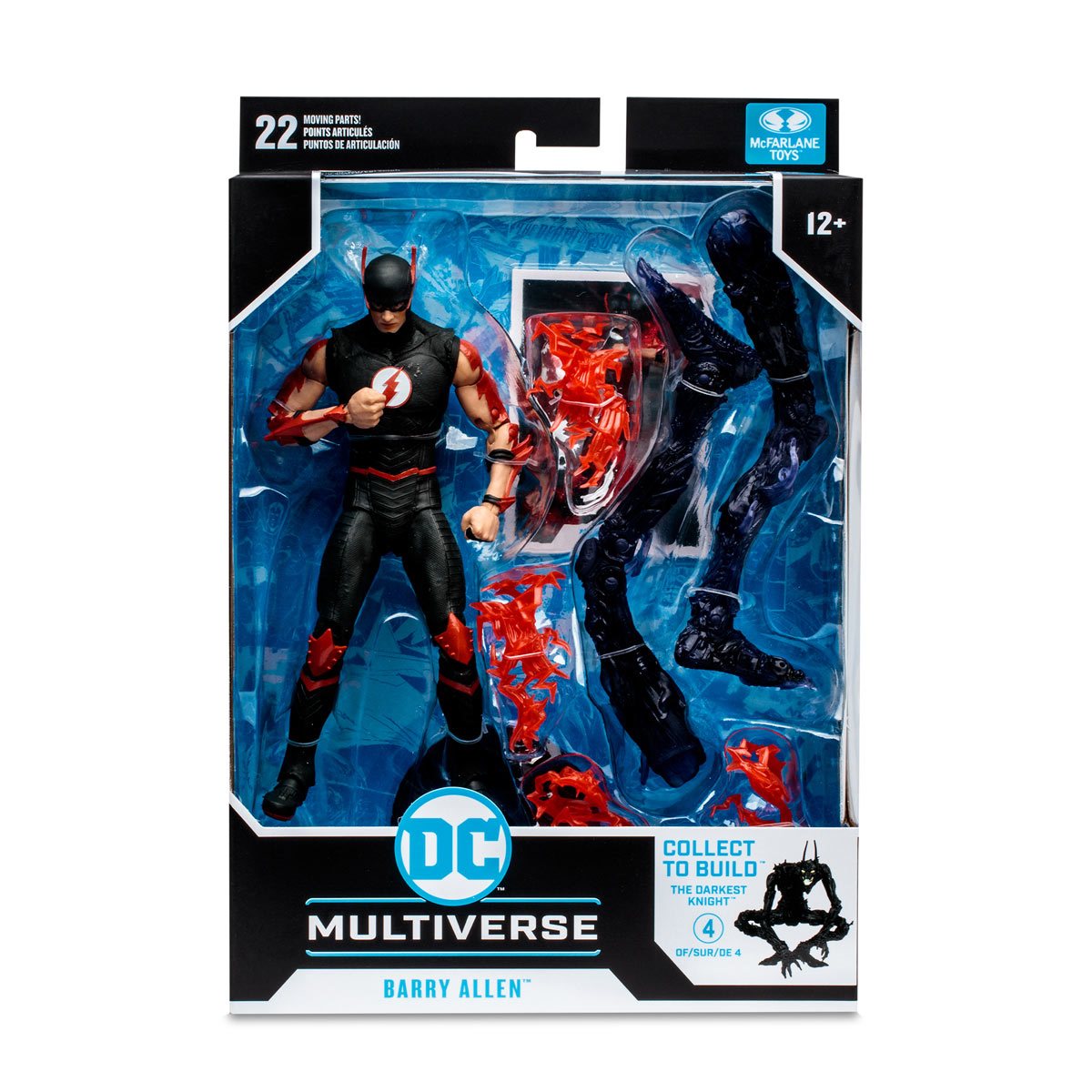 DC Multiverse Speed Metal Barry Allen (Collect-to-Build The Darkest Knight)