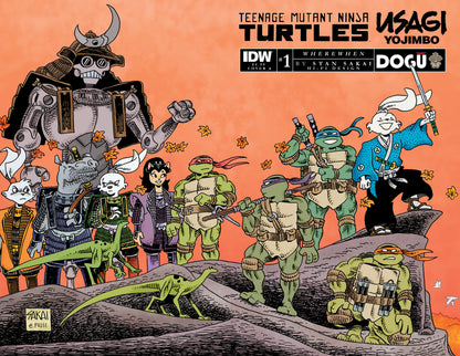 TEENAGE MUTANT NINJA TURTLES/USAGI YOJIMBO: WHEREWHEN #1 (2023)