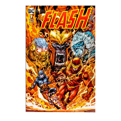 DC Page Punchers Captain Cold with The Flash Comic