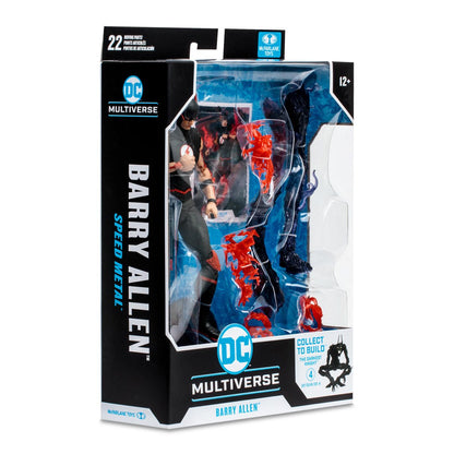 DC Multiverse Speed Metal Barry Allen (Collect-to-Build The Darkest Knight)