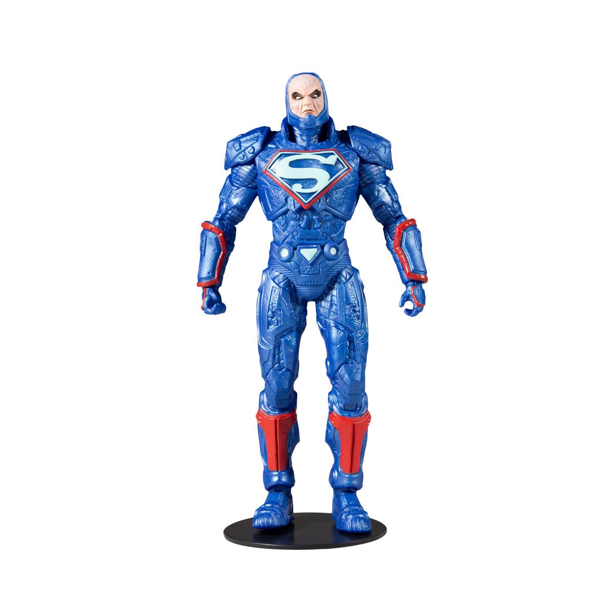 DC Multiverse Lex Luthor Power Suit Blue: Justice League: The Darkseid War